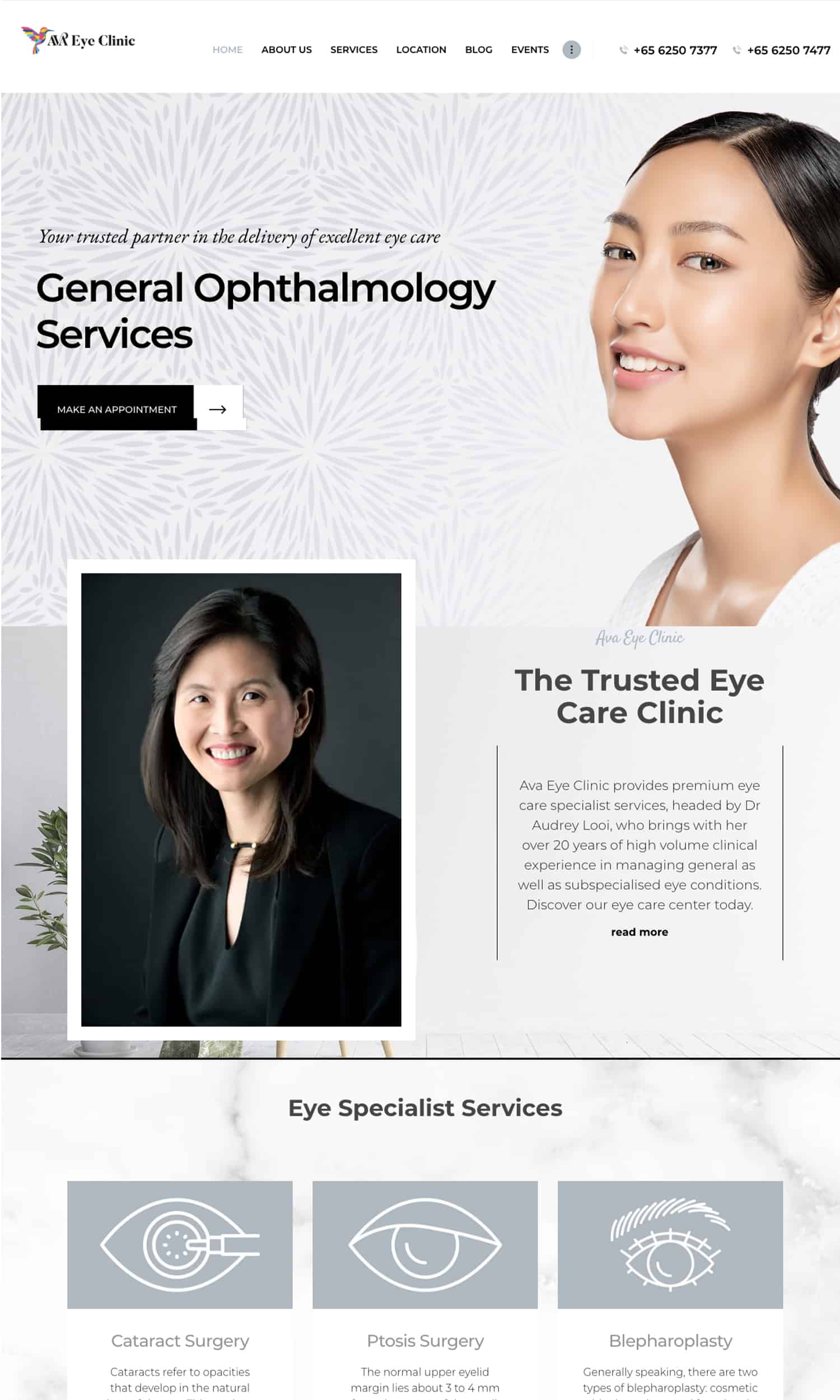 Ava Eye Clinic Page 1