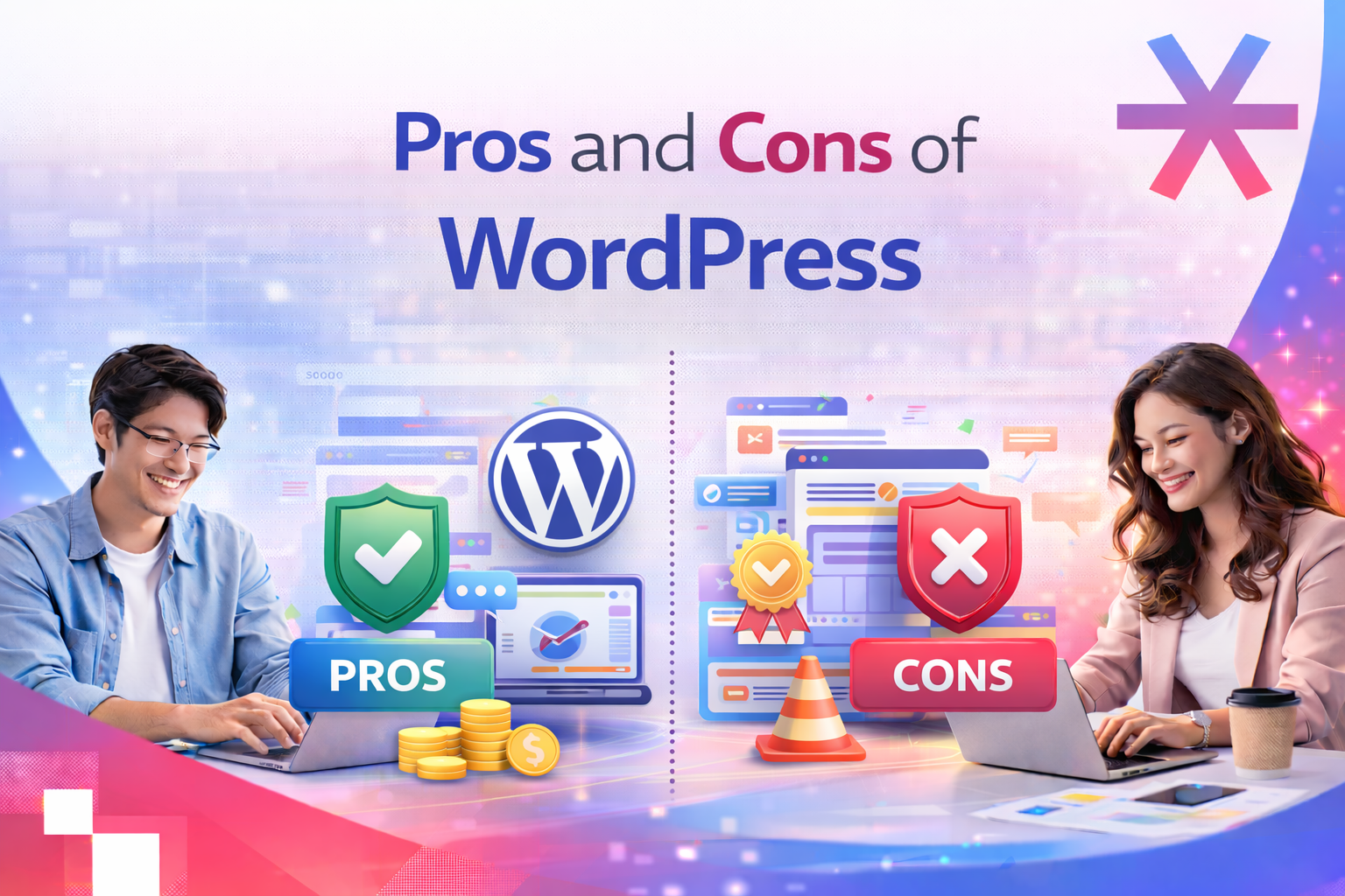 pros and cons of wordpress