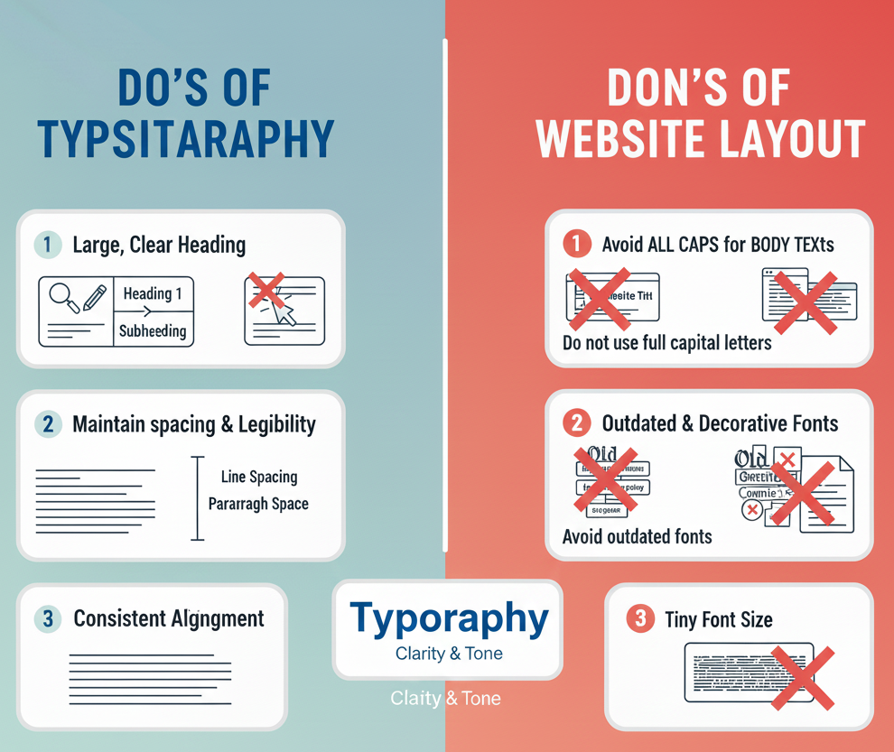 website dos and donts