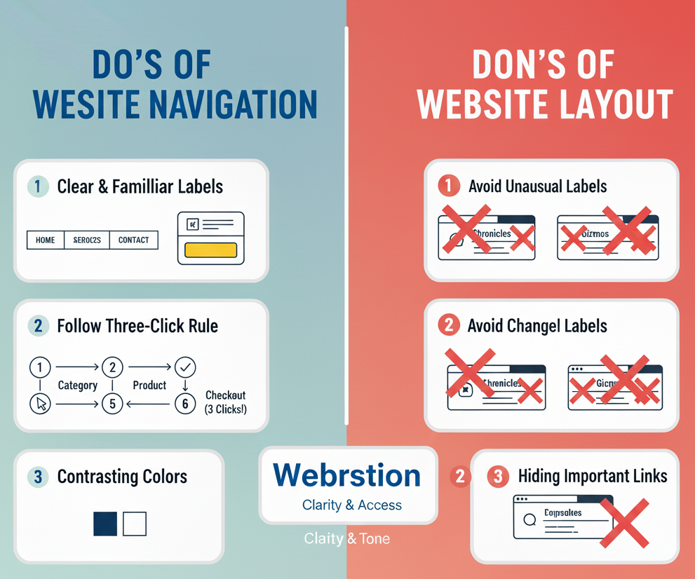 website dos and donts