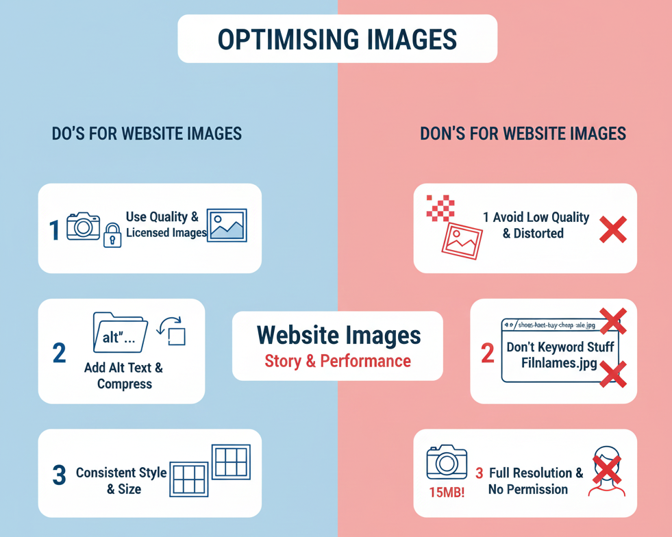website dos and donts