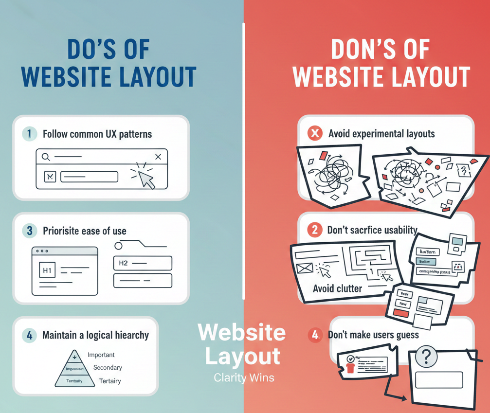 website dos and donts