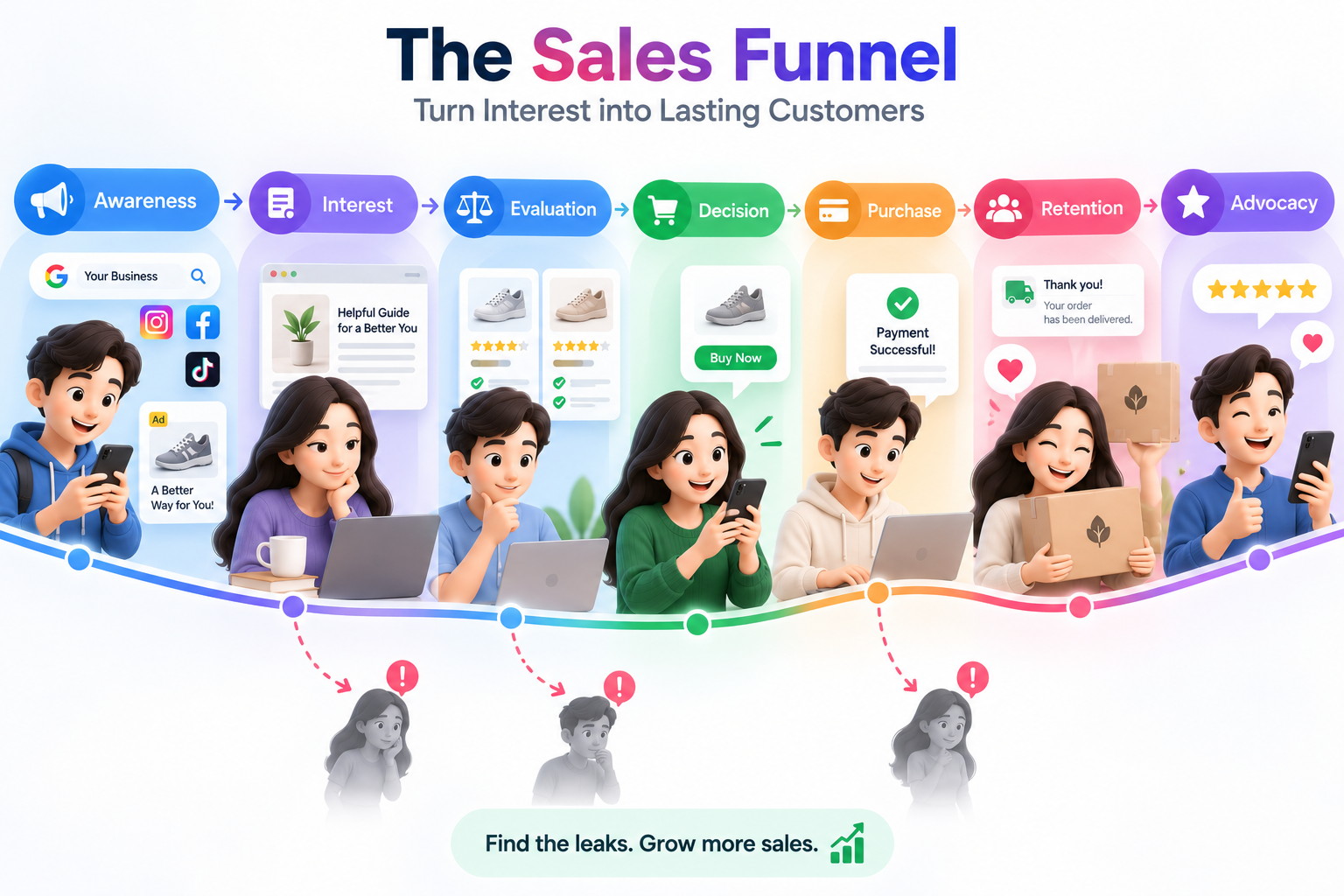 the sales funnel