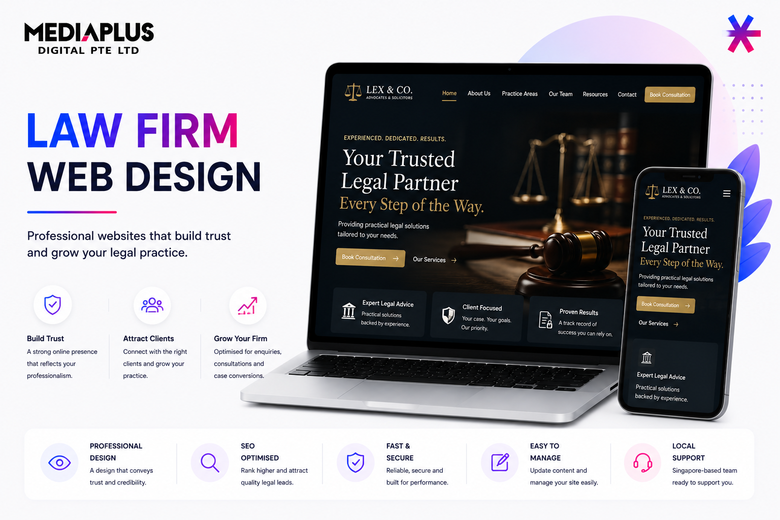 law firm web design