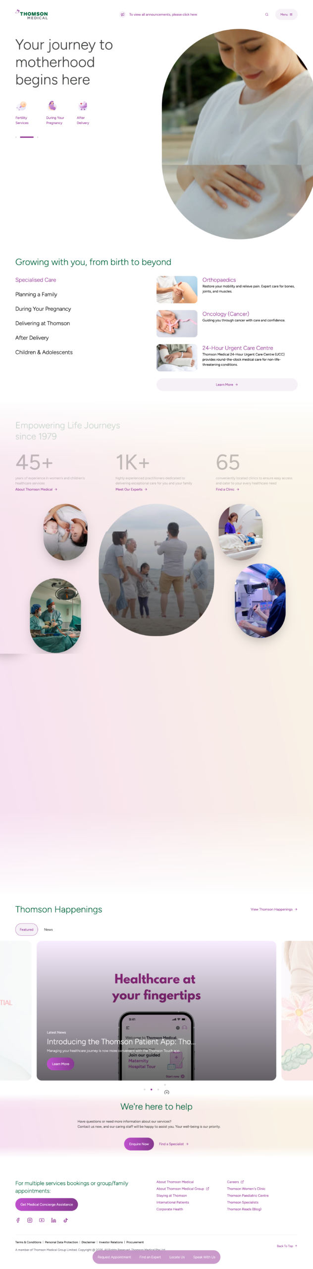 Website Design for Healthcare and Clinics