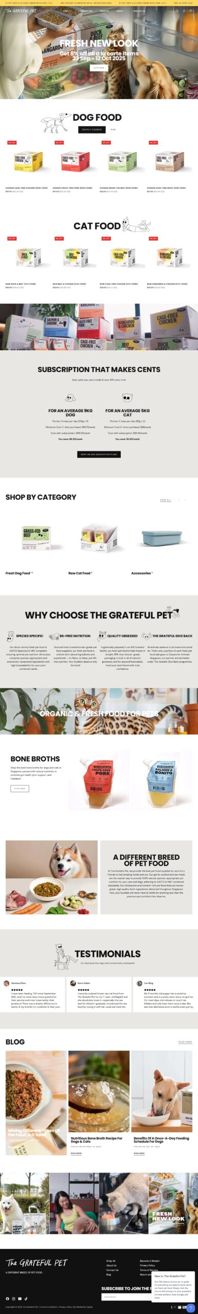 The Grateful Pet